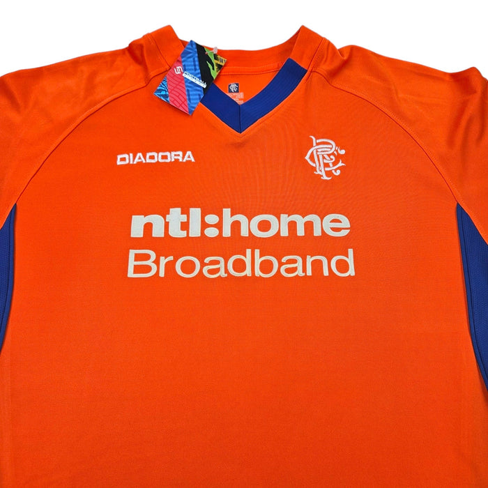 2002/03 Glasgow Rangers Away Football Shirt (XL) Diadora - Football Finery - FF203629