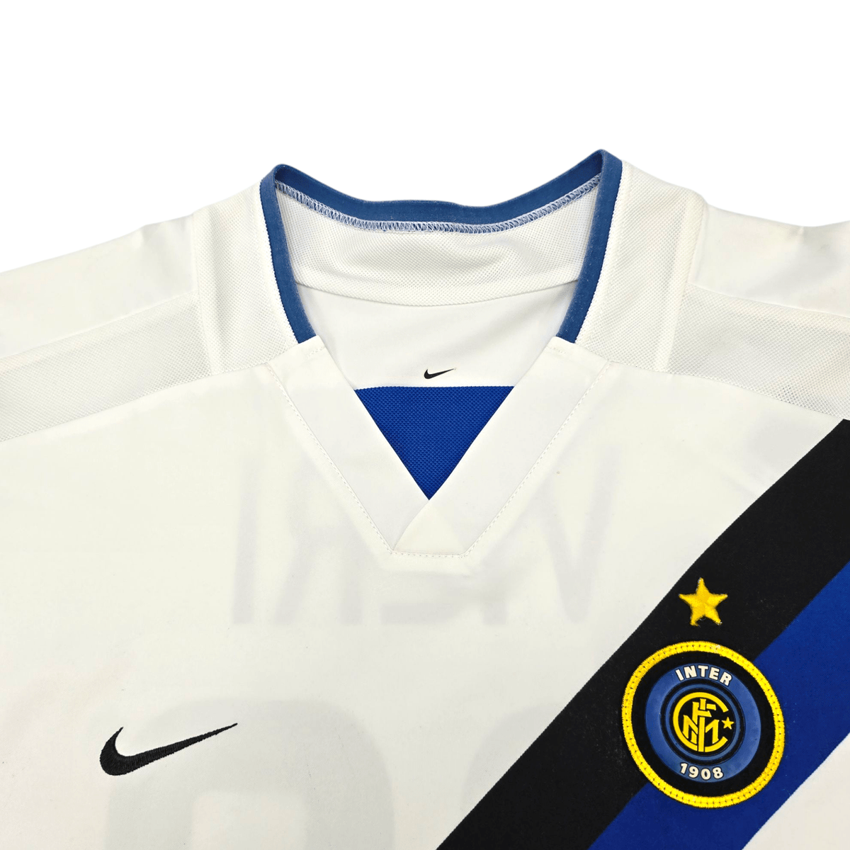 2002/03 Inter Milan Away Football Shirt (XL) Nike 32 Vieri - Football Finery - FF301118