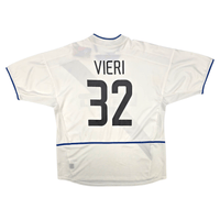 2002/03 Inter Milan Away Football Shirt (XL) Nike 32 Vieri - Football Finery - FF301118