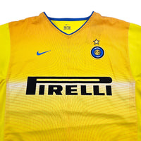 2002/03 Inter Milan Third Football Shirt (L) Nike #32 Vieri - Football Finery - FF203607