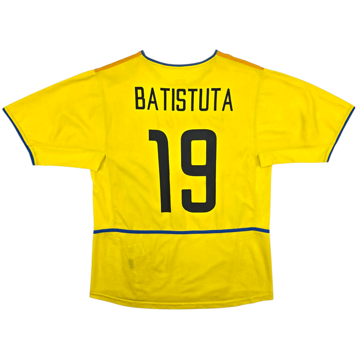 2002/03 Inter Milan Third Football Shirt (M) Nike #19 Batistuta - Football Finery - FF300907