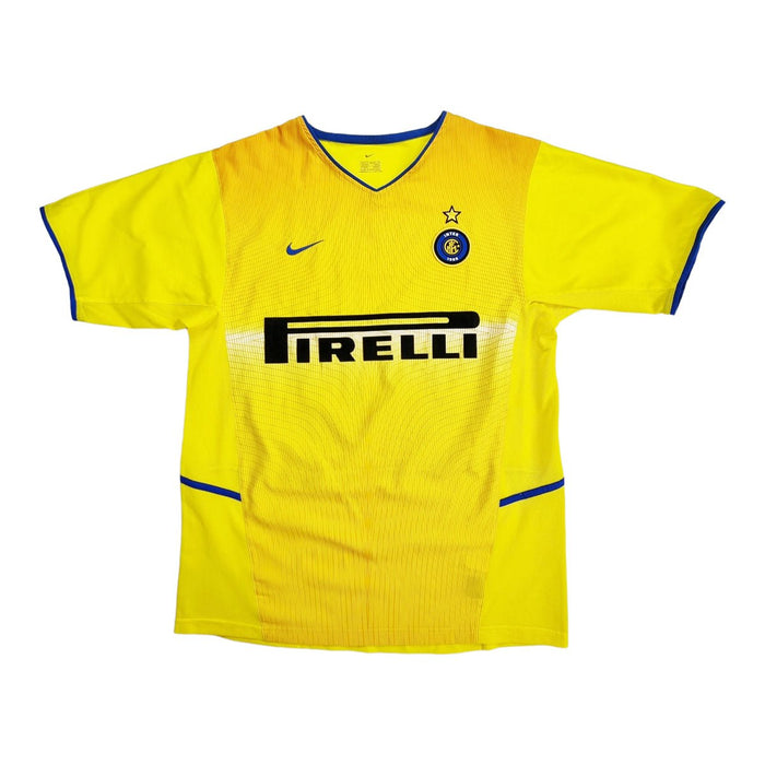 2002/03 Inter Milan Third Football Shirt (M) Nike # 20 Recoba - Football Finery - FF203062
