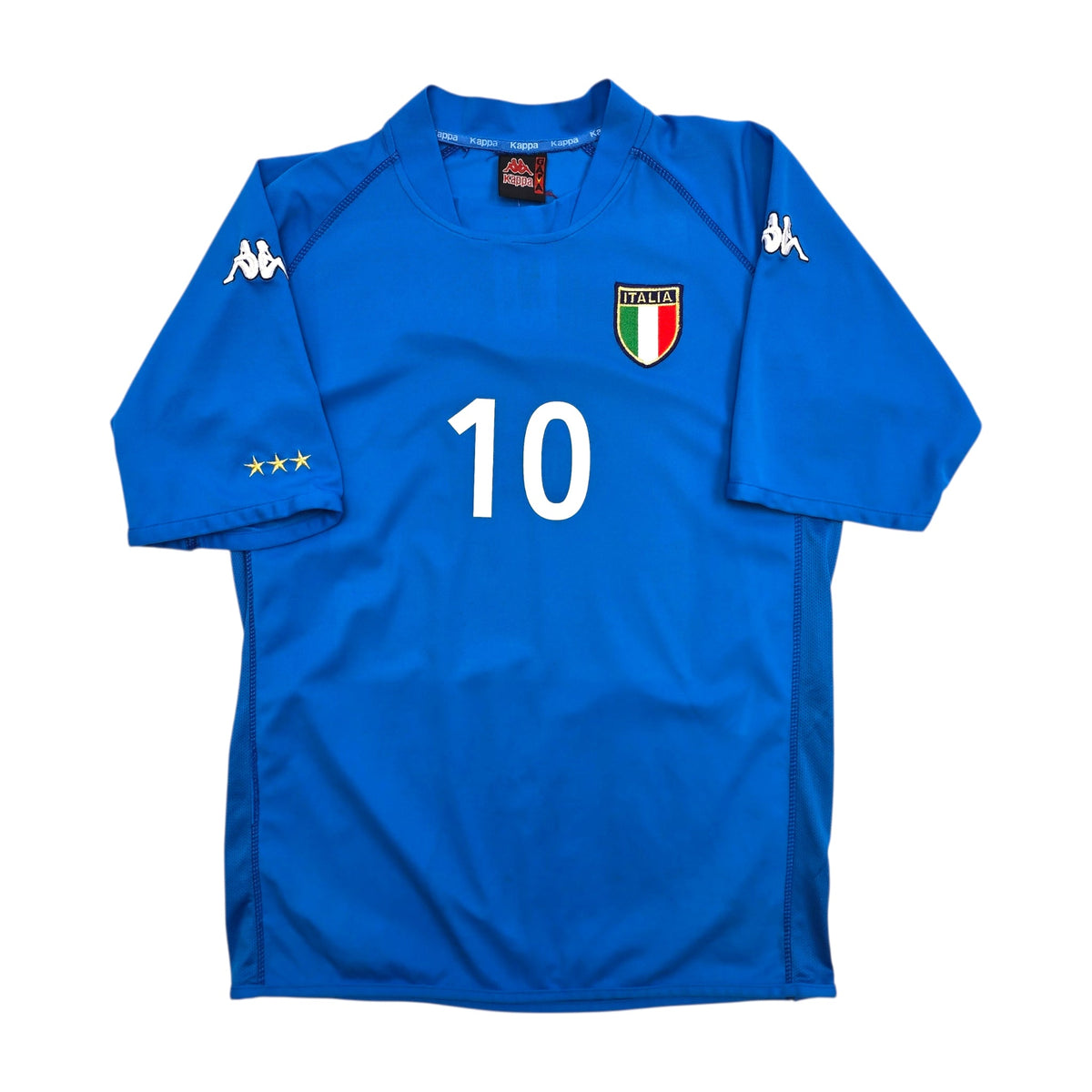 2002/03 Italy Home Football Shirt (XL) Kappa 10 Totti - Football Finery - FF305347