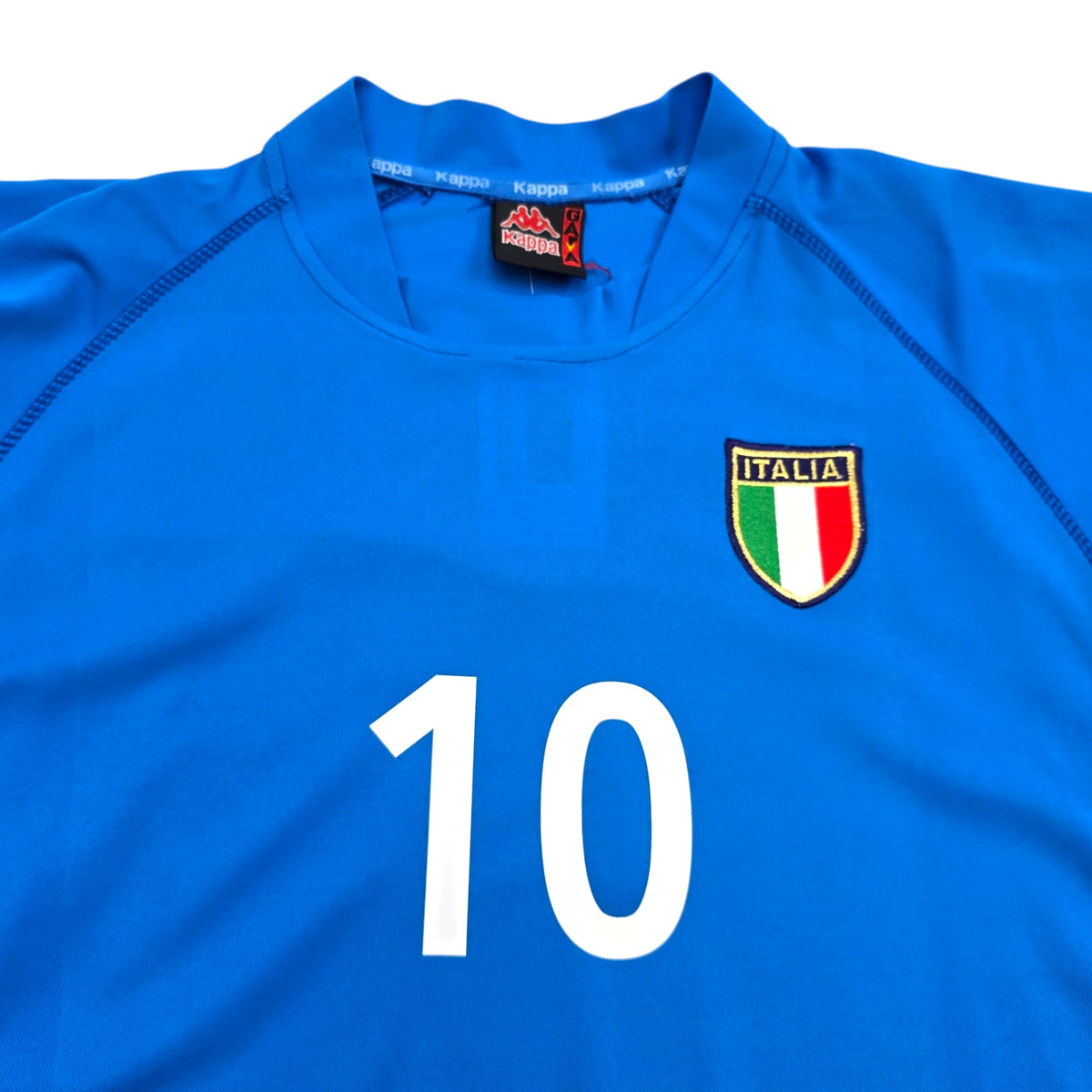 2002/03 Italy Home Football Shirt (XL) Kappa 10 Totti - Football Finery - FF305347