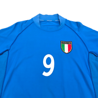 2002/03 Italy Home Football Shirt (XL) Kappa 9 Inzaghi - Football Finery - FF301690