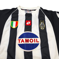 2002/03 Juventus Home Football Shirt (XL) Lotto - Football Finery - FF303666