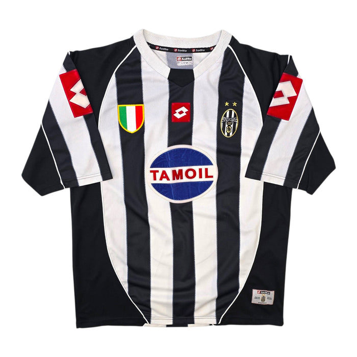 2002/03 Juventus Home Football Shirt (XL) Lotto - Football Finery - FF303666