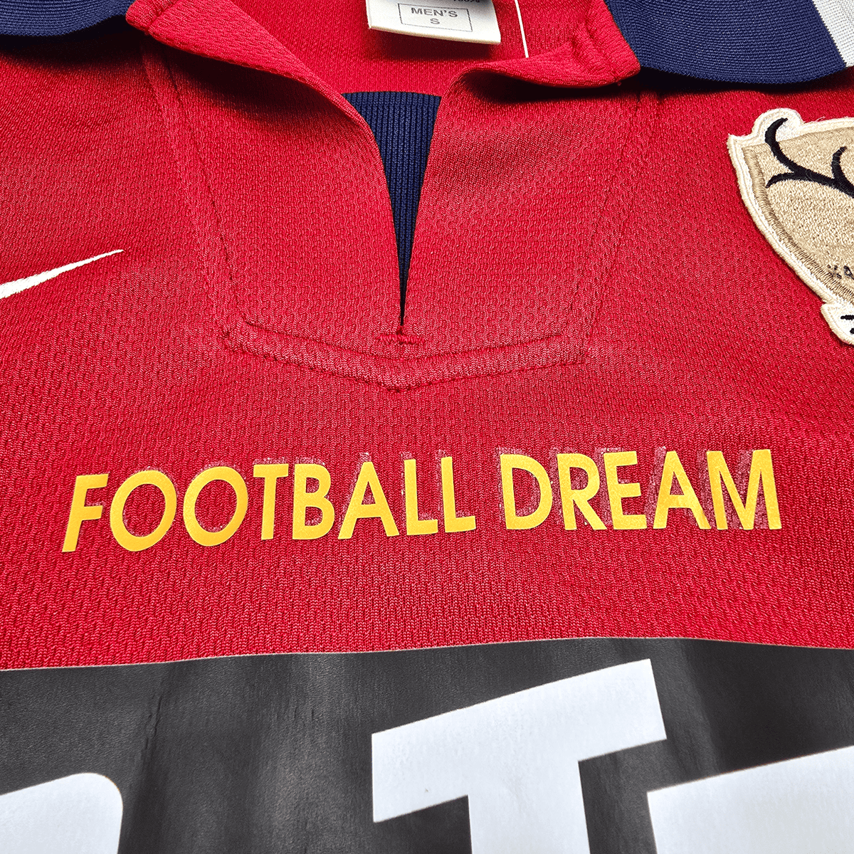 2002/03 Kashima Antlers Home Football Shirt (S) Nike - Football Finery - FF303284