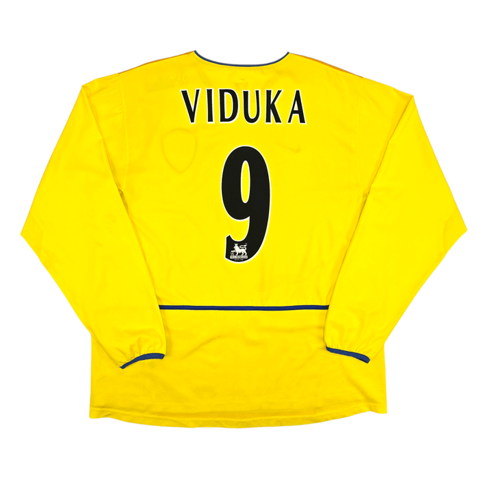 2002/03 Leeds United Away Football Shirt (XL) Nike 9 Viduka - Football Finery - FF302522