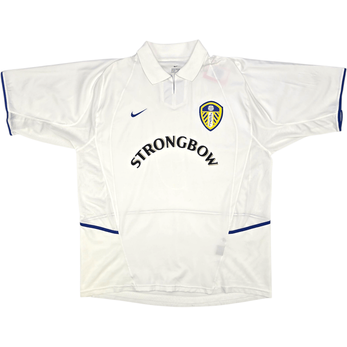 2002/03 Leeds United Home Football Shirt (XL) Nike 9 Viduka - Football Finery - FF301526