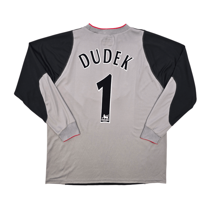 2002/03 Liverpool Goal Keeper Football Shirt (XL) Reebok 1 Dudek - Football Finery - FF302706