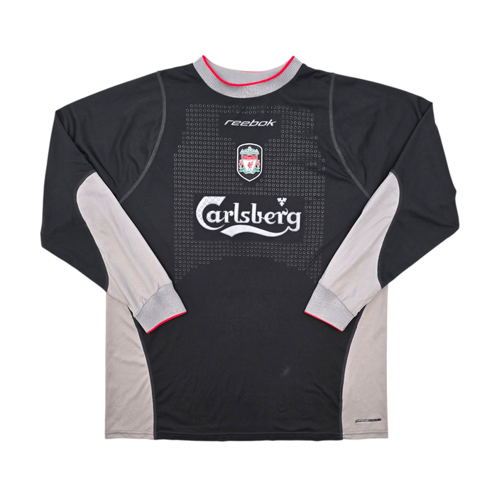 2002/03 Liverpool Goal Keeper Football Shirt (XL) Reebok 1 Dudek - Football Finery - FF302706