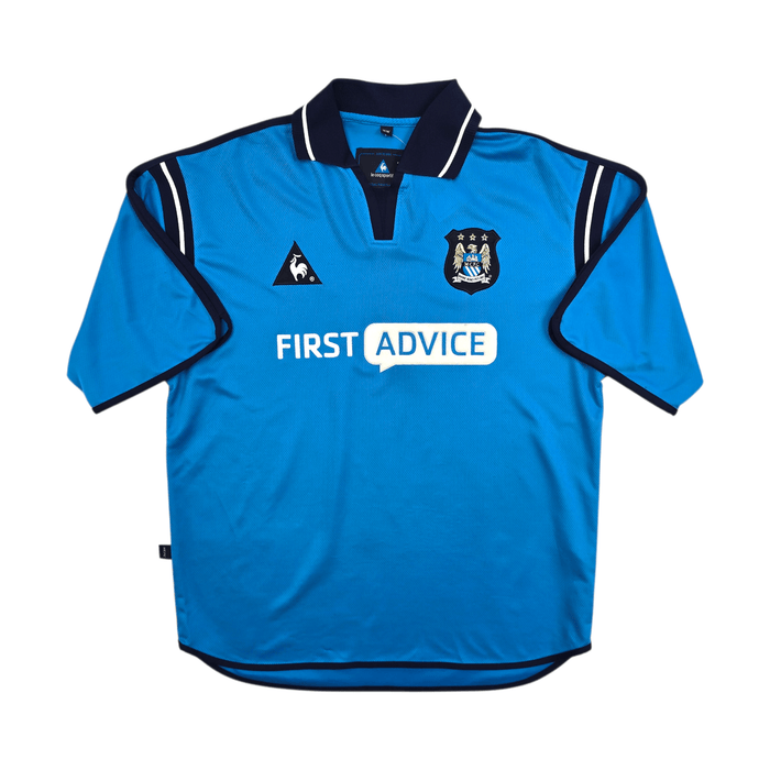 2002/03 Manchester City Home Football Shirt (M) Le Coq Sportif - Football Finery - FF304140