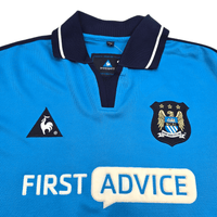 2002/03 Manchester City Home Football Shirt (M) Le Coq Sportif - Football Finery - FF304140