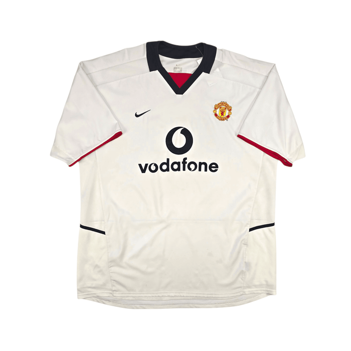 2002/03 Manchester United Away Football Shirt (2XL) Nike 4 Veron - Football Finery - FF301860