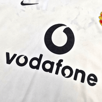 2002/03 Manchester United Away Football Shirt (L) Nike 7 Beckham - Football Finery - FF303096