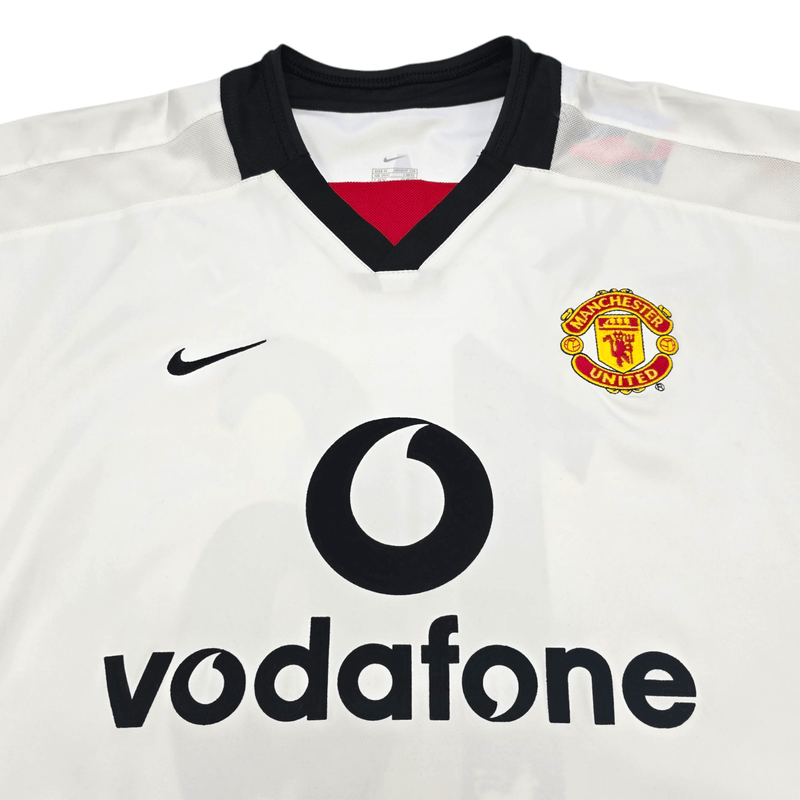 2002/03 Manchester United Away Football Shirt (M) Nike #16 Keane - Football Finery - FF301017