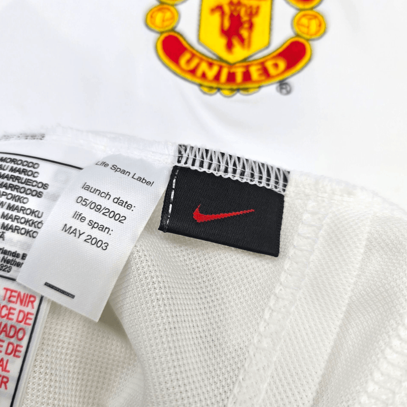 2002/03 Manchester United Away Football Shirt (M) Nike #16 Keane - Football Finery - FF301017