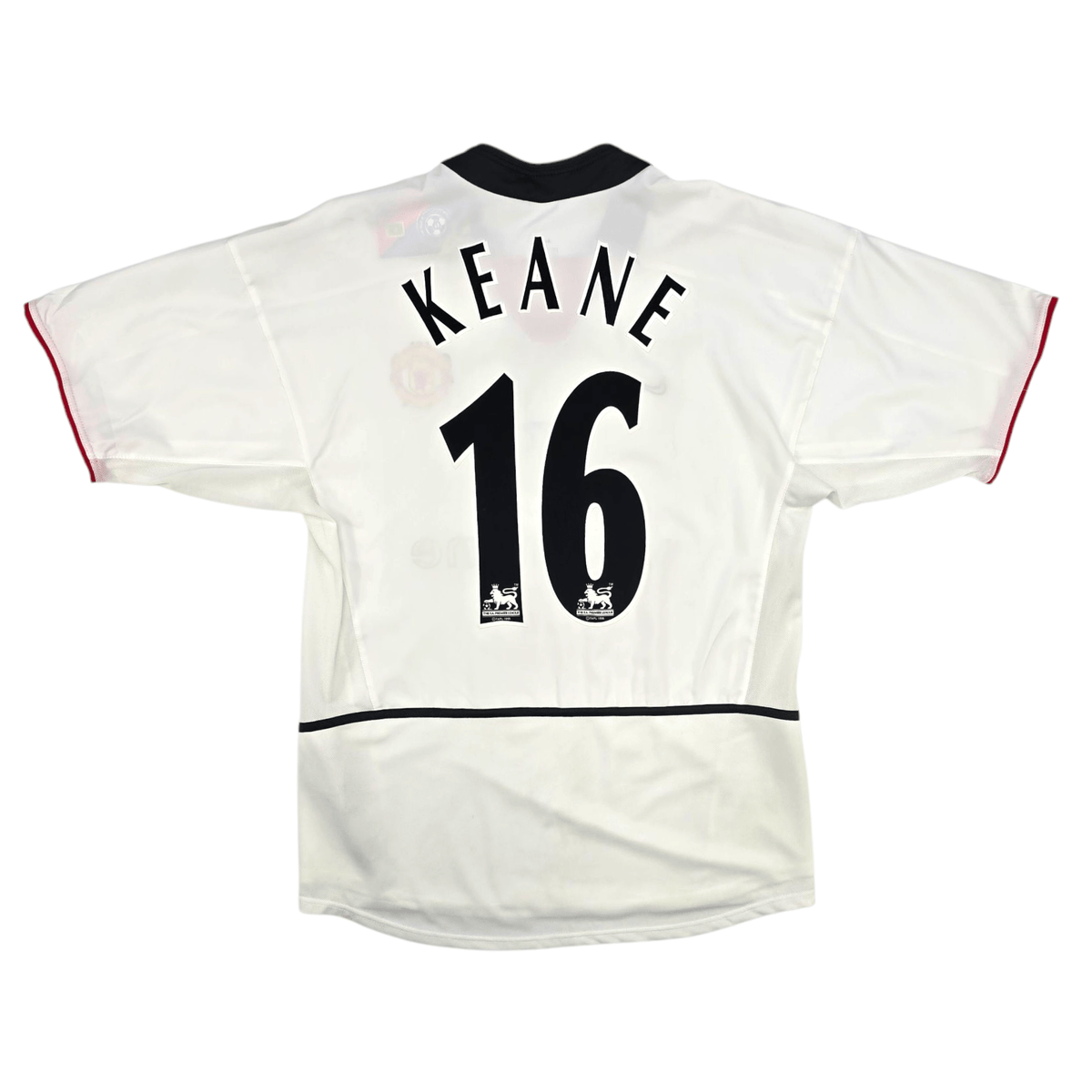 2002/03 Manchester United Away Football Shirt (M) Nike #16 Keane - Football Finery - FF301017