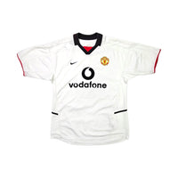 2002/03 Manchester United Away Football Shirt (M) Nike #7 Beckham - Football Finery - FF203536