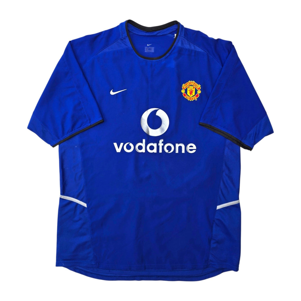 2002/03 Manchester United Third Football Shirt (L) Nike #7 Beckham - Football Finery - FF305081
