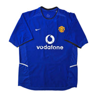 2002/03 Manchester United Third Football Shirt (L) Nike #7 Beckham - Football Finery - FF305081