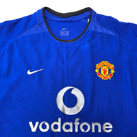 2002/03 Manchester United Third Football Shirt (L) Nike #7 Beckham - Football Finery - FF305081