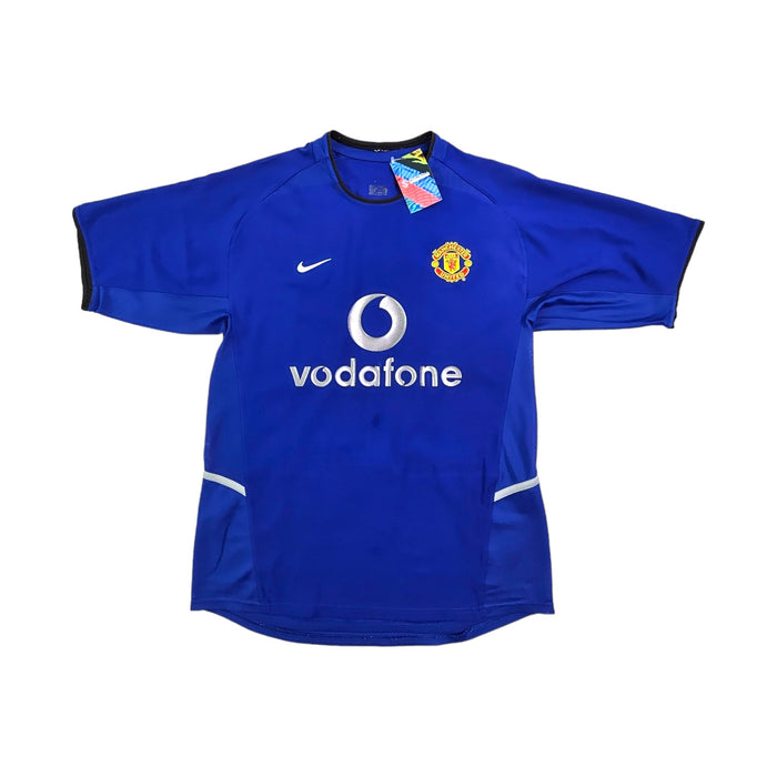 2002/03 Manchester United Third Football Shirt (S) Nike #7 Beckham - Football Finery - FF203556