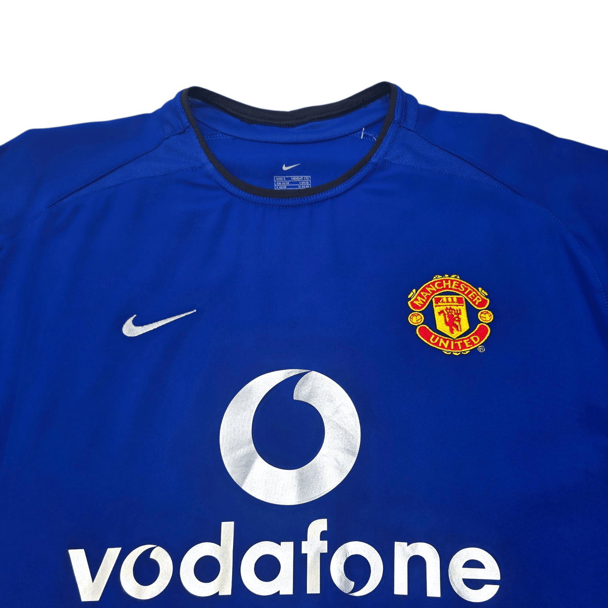 2002/03 Manchester United Third Football Shirt (S) Nike 7 Beckham - Football Finery - FF303789