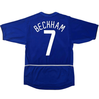 2002/03 Manchester United Third Football Shirt (S) Nike 7 Beckham - Football Finery - FF303789