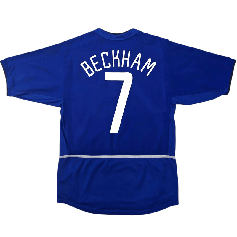 2002/03 Manchester United Third Football Shirt (S) Nike 7 Beckham - Football Finery - FF303789