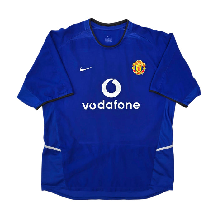 2002/03 Manchester United Third Football Shirt (XL) Nike 7 Beckham - Football Finery - FF306518