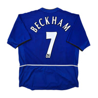 2002/03 Manchester United Third Football Shirt (XL) Nike 7 Beckham - Football Finery - FF306518