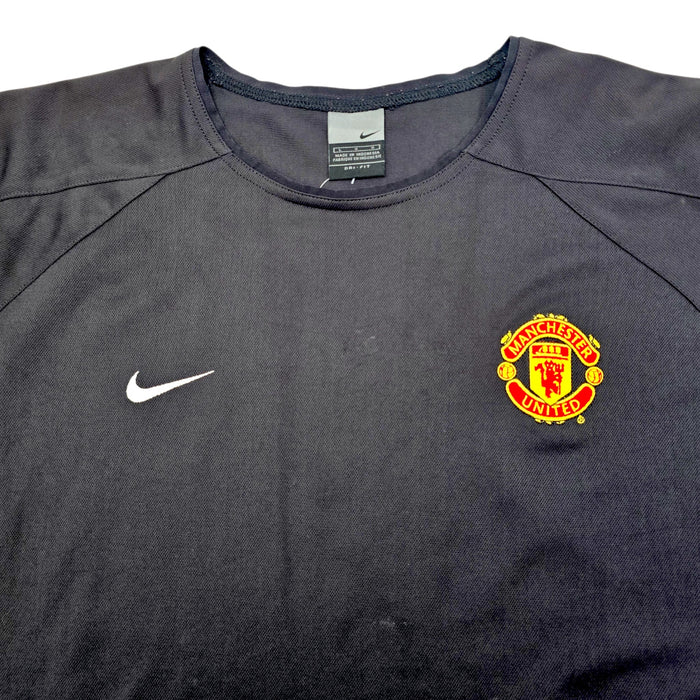 2002/03 Manchester United Training Shirt (L) Nike - Football Finery - FF305096