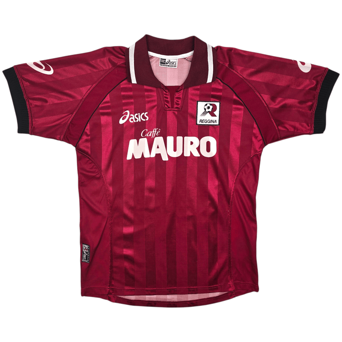 2002/03 Reggina Home Football Shirt (M) Asics 10 Nakamura - Football Finery - FF303669