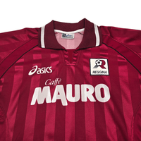 2002/03 Reggina Home Football Shirt (M) Asics 10 Nakamura - Football Finery - FF303669