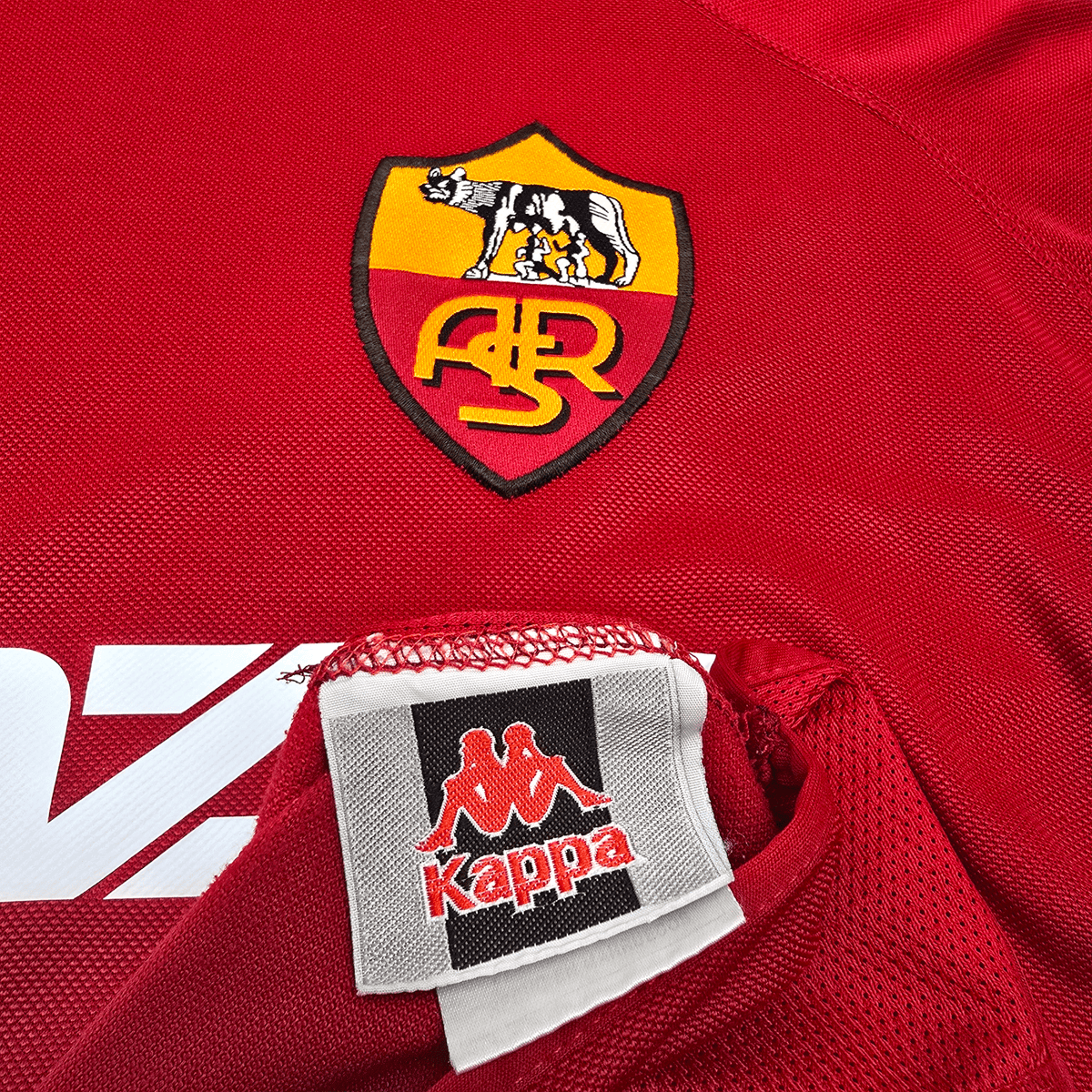 2002/03 Roma Home Football Shirt (XL) Kappa - Football Finery - FF302982