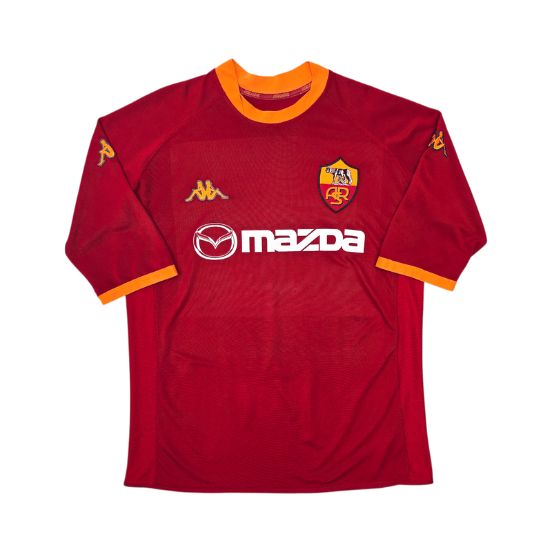 2002/03 Roma Home Football Shirt (XL) Kappa - Football Finery - FF302982