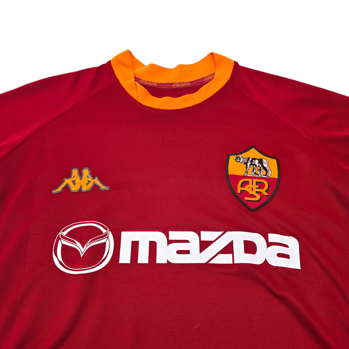 2002/03 Roma Home Football Shirt (XL) Kappa - Football Finery - FF302982