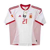 2002/03 Spain Away Football Shirt (XL) Adidas 21 Luis Enrique (BNWTs) - Football Finery - FF306692