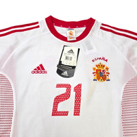 2002/03 Spain Away Football Shirt (XL) Adidas 21 Luis Enrique (BNWTs) - Football Finery - FF306692