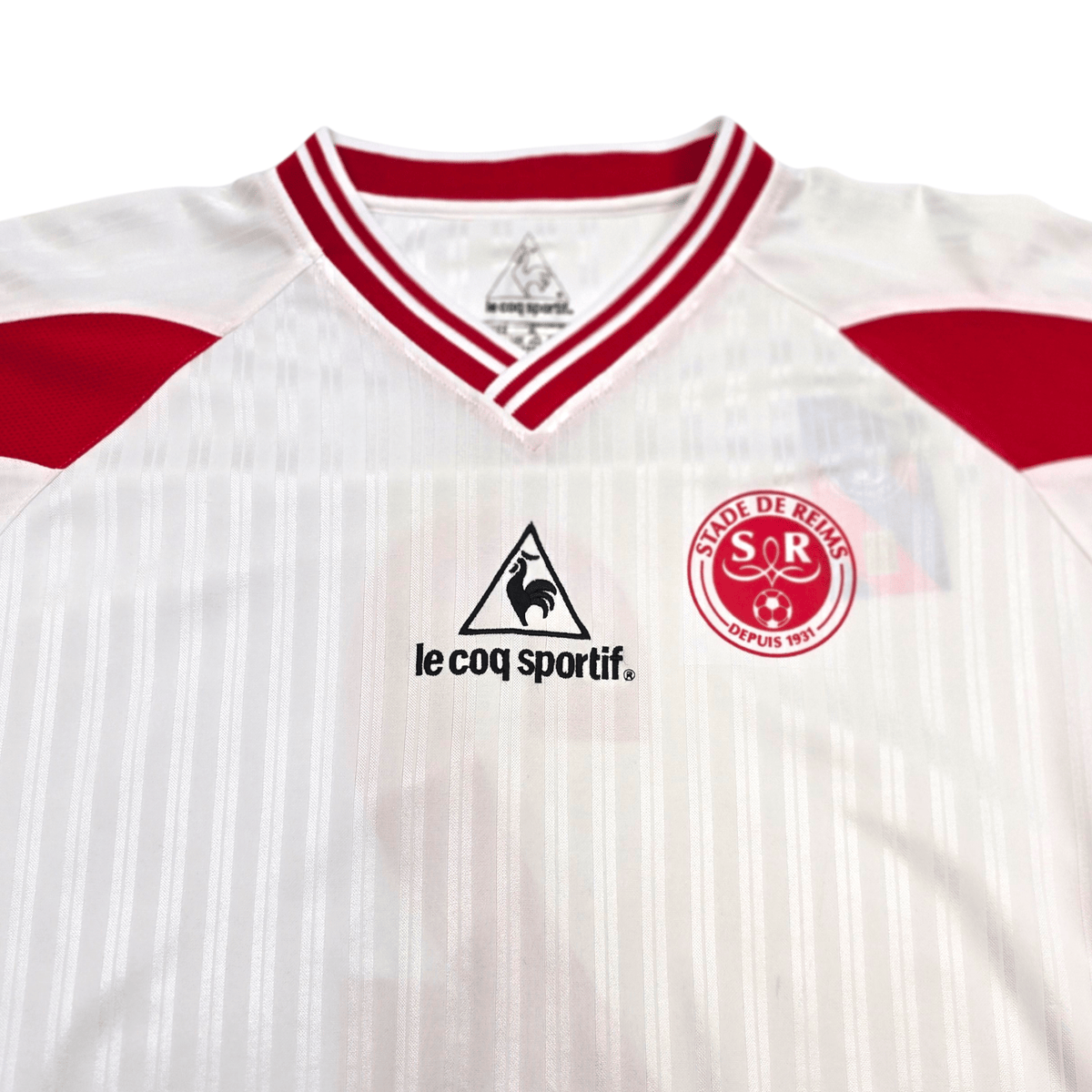 2002/03 Stade De Reims Away Football Shirt (XL) Le Coq Sportif 2 - Football Finery - FF304099