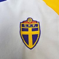 2002/03 Sweden Away Football Shirt (L) Adidas - Football Finery - FF306302