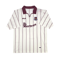 2002/03 West Ham United Away Football Shirt (XL) FILA - Football Finery - FF303189