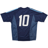 2002/04 Argentina Away Football Shirt (L) Adidas 10 - Football Finery - FF303658