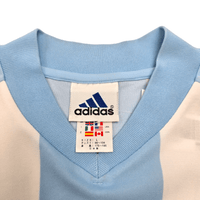 2002/04 Argentina Home Football Shirt (L) Adidas 9 Batistuta (Upgraded Template) - Football Finery - FF303917