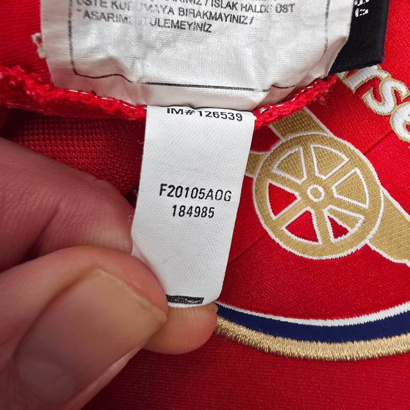 2002/04 Arsenal Home Football Shirt (L) Nike - Football Finery - FF301500