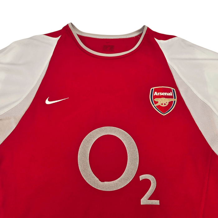 2002/04 Arsenal Home Football Shirt (L) Nike - Football Finery - FF301500
