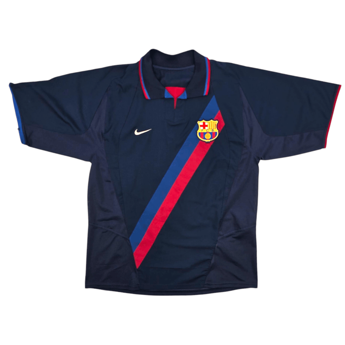 2002/04 Barcelona Away Football Shirt (L) Nike #10 Riquelme - Football Finery - FF300579