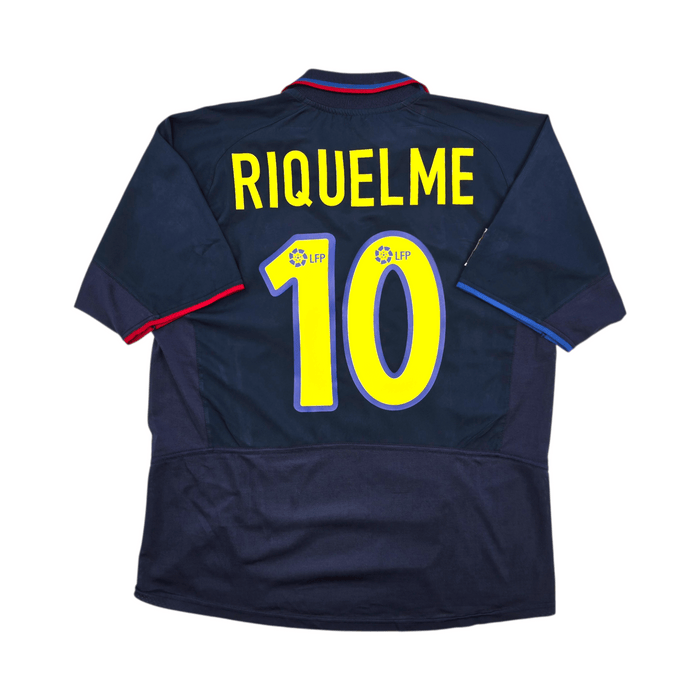 2002/04 Barcelona Away Football Shirt (L) Nike 10 Riquelme - Football Finery - FF303648